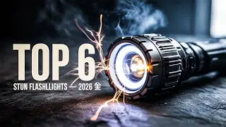 Топ-6 лучших электрошокеров с фонариком 2026 года! 🔥