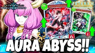 N&deg;1 DECK CONTROL DEL META!!! 📈 AURA COLLAB ABYSS DESTRUYE RANKED PVP! 🙂 | Shadowverse: Worlds Beyond