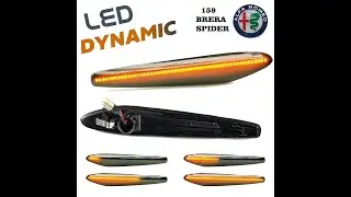 Alfa Romeo 159  Brera e Spider 8c Frecce Laterali LED Dinamiche Sequenziali