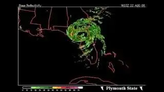 Tropical storm Fay (2008) radar