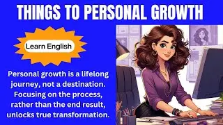 Things To Personal Growth-By Emma Improve Your English |How to improve your personality#inspiration
