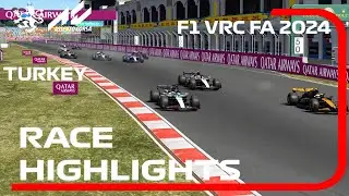 Bravo F1 VRC FA 2024 Turkey Highlights [Assetto Corsa]