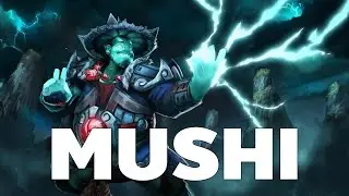 [Dota2] Mushi Pro Plays Heroes Storm Spirit Mid Guide Ranked MMR [ Mushi Gameplay ]
