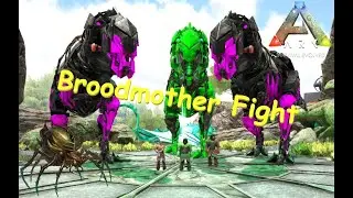 3 TEK REX vs BROODMOTHER LYSRIX | Ark: Survival Evolved | Official PvE