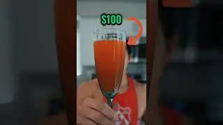 $1 vs $100 Pre-Workout 😳 #bernardorebeil #fitness #gym