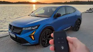 RENAULT RAFALE 300 4X4 2025 - relaxed SCENIC SUNSET POV test drive (seaside)