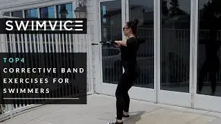 TOP 4 - Resistance Band Exercises for Swimmers | SWIMVICE