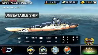 Warship battle - Super Yamato Universe New Ship | Real Monster