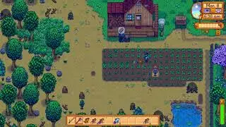 Stardew Valley stream recording - Farming focused vanilla run
