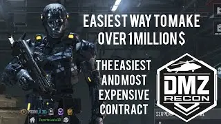 Make over 1 million$ in DMZ RECON!! Easiest contract in DMZ! | CODM | JASHV10