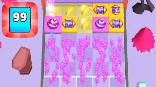 Cube Crusher 3D - All Levels Gameplay Android, iOS