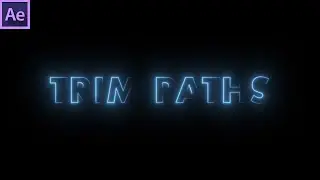 How to TRIM PATHS on Live Text in After Effects | Discotext Plugin