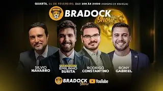 Bradock Show 04/02/26 - Emilinho Surita, Constantino, Silvio Navarro, Rony Gabriel e Vitor Santos