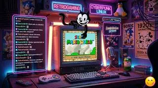 RETROARCH LINUX, USANDO O NOVO N&Uacute;CLEO LEANDRODASLIVES PARA CURTIR DIVERSOS JOGOS AO VIVO, BORA L&Aacute;!