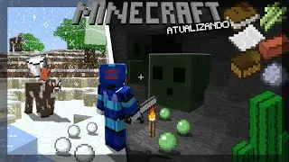 O QUE &Eacute; WARDEN PERTO DO SLIME NO MINECRAFT ALPHA 1.0.11 - Atualizando Java #32