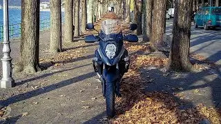 In moto tra Varenna, Bellagio e Ghisallo - Suzuki V Strom 650