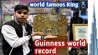 World Record Ring 💍 In Dubai (Pure Gold 22k carrot)