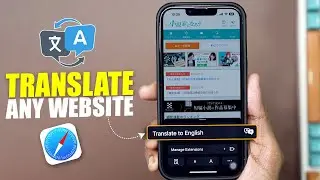 How To Translate Web Page On iPhone Safari | Enable Translation in Safari