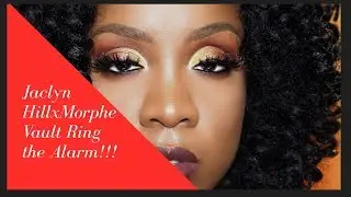 Autumn Nights! JaclynHillxMorphe Vault Ring The Alarm Palette Tutorial! Fall Makeup Look!