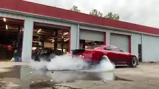 Copping burnout 2200hp forged performance nissan gtr r35 by t1race development