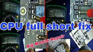 CPU Full Short, CPU Replace ✅ | Redmi 9 power and Poco m3 CPU short repair