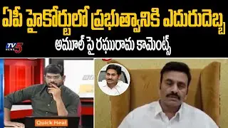 TV5 Murthy On YCP MP RRR Petition on Amul Dairy in AP High Court | YS Jagan | TV5 News