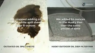 Oil Absorbent Pad vs Husky Pan Comparison [HalenHardy - Malaysia, Singapore Brunei]