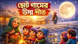 ছোট গ্রামের উষ্ণ শীত | শীতের গ্রামের কার্টুন গল্প | Bengali Winter Village Story