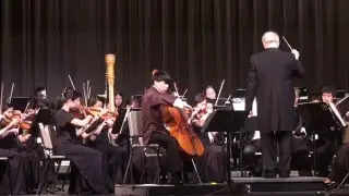 Matthew Pan's Senior Cello Concerto 2016