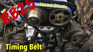 Timing Belt and Head Stud Install | RB25DET NEO