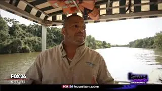 Bayou Dave Cleaning up Buffalo Bayou