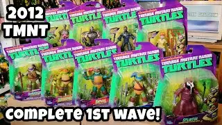 2012 TMNT FIGURES - COMPLETE FIRST WAVE!