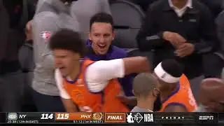 Cam Johnson WILD Game Winner vs Knicks