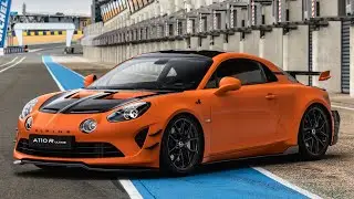 Alpine A110 R Ultime в цвете Matt Solar Orange &mdash; последний французский суперкар?