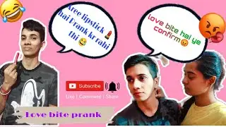 LOVEBITE PRANK GONE WRONG 😭|Piya Ne Bahut Mara 🥺||RIKPIYA|| #lgbtq