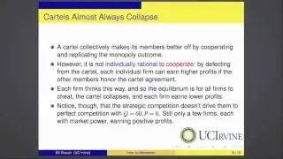 Oligopoly Cartel
