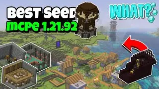 🔥[OP Seed] Minecraft 1.21 Bedrock & Pocket Edition | 30 Diamonds Near Spawn! | Minecraft Seeds 1.21