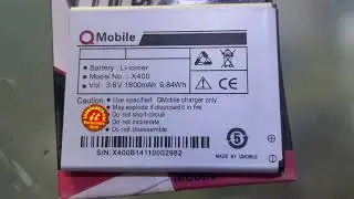Qmobile X400 battery review with high power mAh