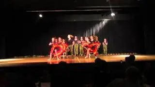 Showtanz Military Drill und Can-Can Dreik&ouml;nigsturnen 2016  TV Morbach