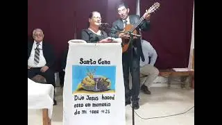 Alabanza comparten hermana Lidia diaconiza y su esposo Anciano Héctor moreno de visita 