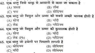 Science Objective Question Class 10th Bihar Board 2022 | Science Ka Objective Class 10