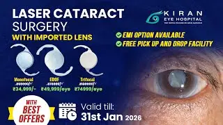Blurry Vision Due to Cataract? Get Clear Eyes Today | Kiran Eye Hospital | JP Nagar, Bangalore