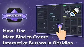 Как использовать Meta Bind для создания интерактивных кнопок в Obsidian
