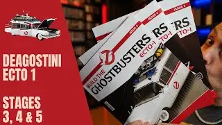 DeAgostini - Costruisci la Ecto-1 dei Ghostbusters! - Stage 3, 4 & 5