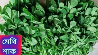 মেথি শাক এইভাবে রান্না করলে স্বাদ মুখে লেগে থাকবে|Methi Shak Recipe Bengali Recipe|Fenugreek Spinach