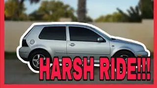 FIXING MY HARSH RIDE QUALITY!!