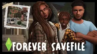 История и повествование в The Sims 4 Forever. Реалистичные тайны маленького городка, драма и МНОГ...