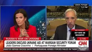 MNE João Gomes Cravinho entrevistado no “Isa Soares Tonight”, na CNN Internacional.