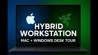 Mac + Windows Together?! My Hybrid Desk Setup 2025