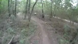 Drift HD170 GateWay Mountain Bike Trial FortWorth Texas Virtual Tour Part-1